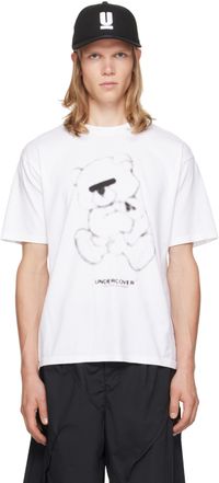 UNDERCOVER White Printed Graphic T-Shirt