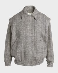 Journey Herringbone Bomber Jacket