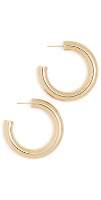 Jennifer Fisher Samira Mini Hoops Yellow Gold One Size
