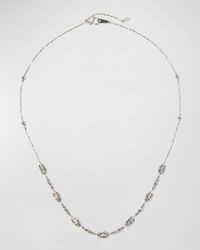 Jill Necklace with Small Infinity Stations