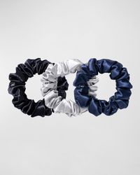 Pure Silk Large Scrunchies, 3-Pack
