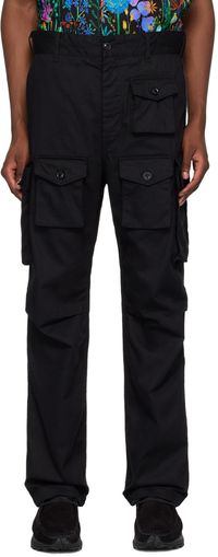 Engineered Garments SSENSE Exclusive Black FA Cargo Pants