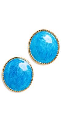 Galley Los Angeles May Vintage Earrings Gold One Size