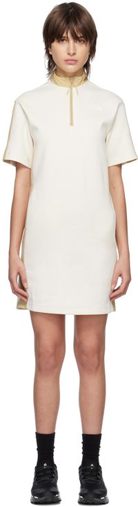 The North Face Off-White Mock Neck Minidress