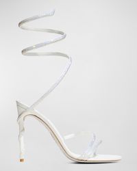 Strauss Snake Ankle-Wrap Sandals