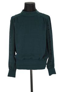 Sezane - Seconde Main - Blouse - Taille M - Vert