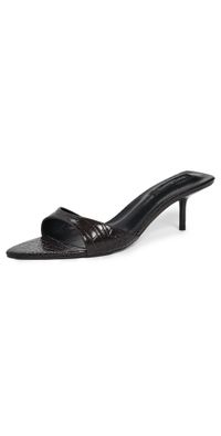 Tony Bianco Fiesta Heeled Sandals Chocolate Croc 9.5