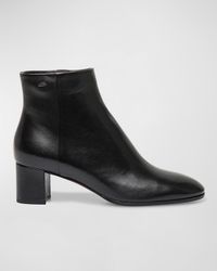 Halfrida Napa Zip Ankle Booties
