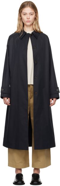 Studio Nicholson Navy Holin Coat