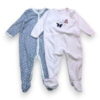 Petit Bateau - Seconde Main - Pyjama bébé rose - 12 mois - Taille 12M - Rose