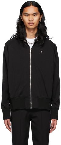 Givenchy Black Nylon Track Jacket