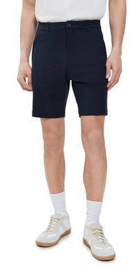 Reigning Champ Stretch Warp Knit Coach's Standard Shorts 9.5 Navy 31