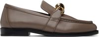 Bottega Veneta Taupe Astaire Loafers