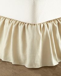 Monterey Solid-Color Dust Skirt, KING