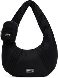 Kenzo Black Kenzo Paris 'KENZOGO' Shoulder Bag