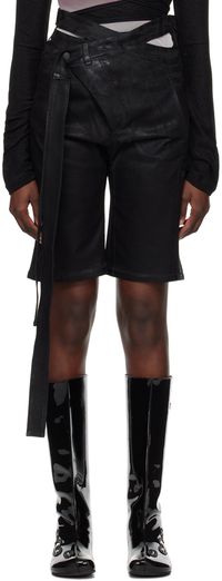 Ottolinger SSENSE Exclusive Black Denim Shorts