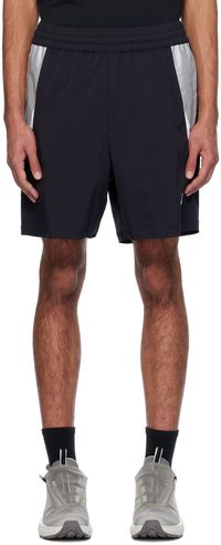 Izzue Black Printed Shorts