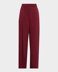 Kyra Satin Wide-Leg Pants
