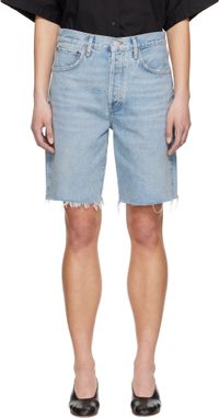 AGOLDE Blue 90's Denim Shorts