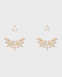 Sunlight 18k Rose Gold Diamond Earring Jackets