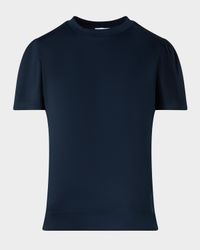 Straight Cotton Jersey T-Shirt