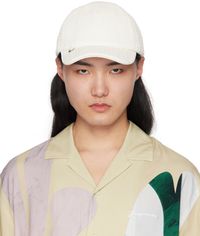 JACQUEMUS White Les Sculptures 'La casquette Belo' Cap