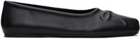 Marni Black Little Bow Ballerina Flats