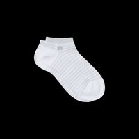 Billybelt - Socquettes en coton peigné rayées - Taille 37/40 - Blanc