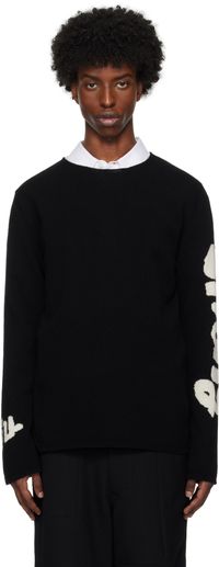 Comme des Garçons Shirt Black 'Strong Will' Sweater
