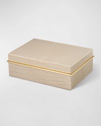 Classic Croc Leather Small Box