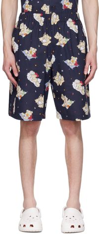 CHLOé NARDIN Navy Printed Shorts