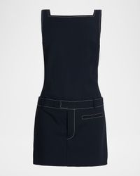 Skyla Drop-Waist Mini Dress