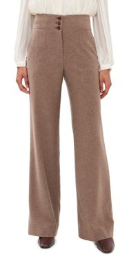 Veronica Beard Marbeau Pants Lichen Melange 12