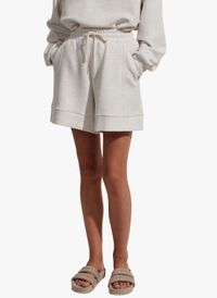 Varley - Short taille haute large - Taille L - Beige