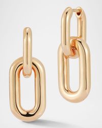 Morrell Drop Huggie Earrings