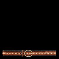 Pablo - Ceinture en raphia - Taille 3 - Marron