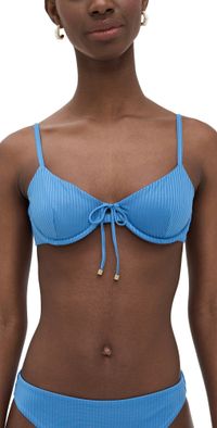 Vitamin A Ada Underwire Top Chambray S