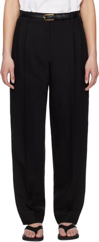 The Row Black Lilas Trousers