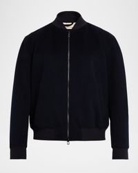 Men's Ivy Cashmere Bomber Jacket