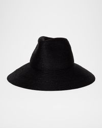 Colette Wide-Brim Raffia Hat