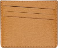 Maison Margiela Orange Four Stitches Card Holder