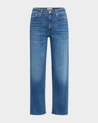 Palma Straight Raw Hem Jeans