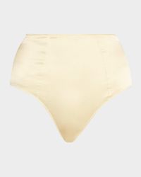 Tous Les Jours High-Rise Stretch Silk Panties