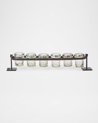 6-Votive Firedance Railroad Votive Holder