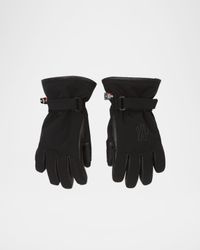 Girl's Logo-Print Ski Gloves, Size S-L