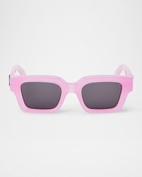 Men's Virgil Acetate Square Sunglasses