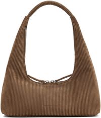 MARGESHERWOOD Brown Integrated Strap Shoulder Bag