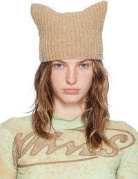 KNWLS Beige Precious Beanie