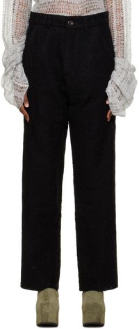 Vitelli Pantalon noir à deux poches