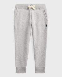 Boy's Fleece Jogger Pants, Size 2-7